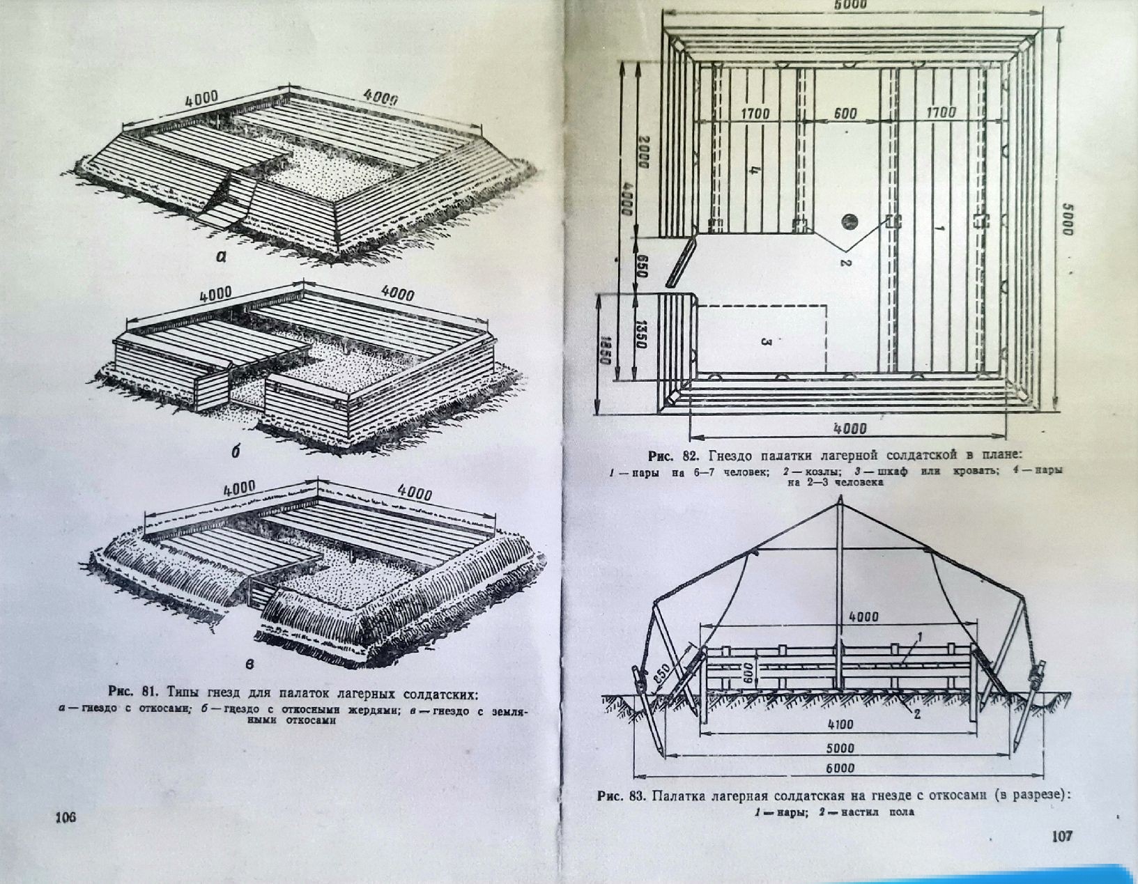 Палатка лагерная солдатская